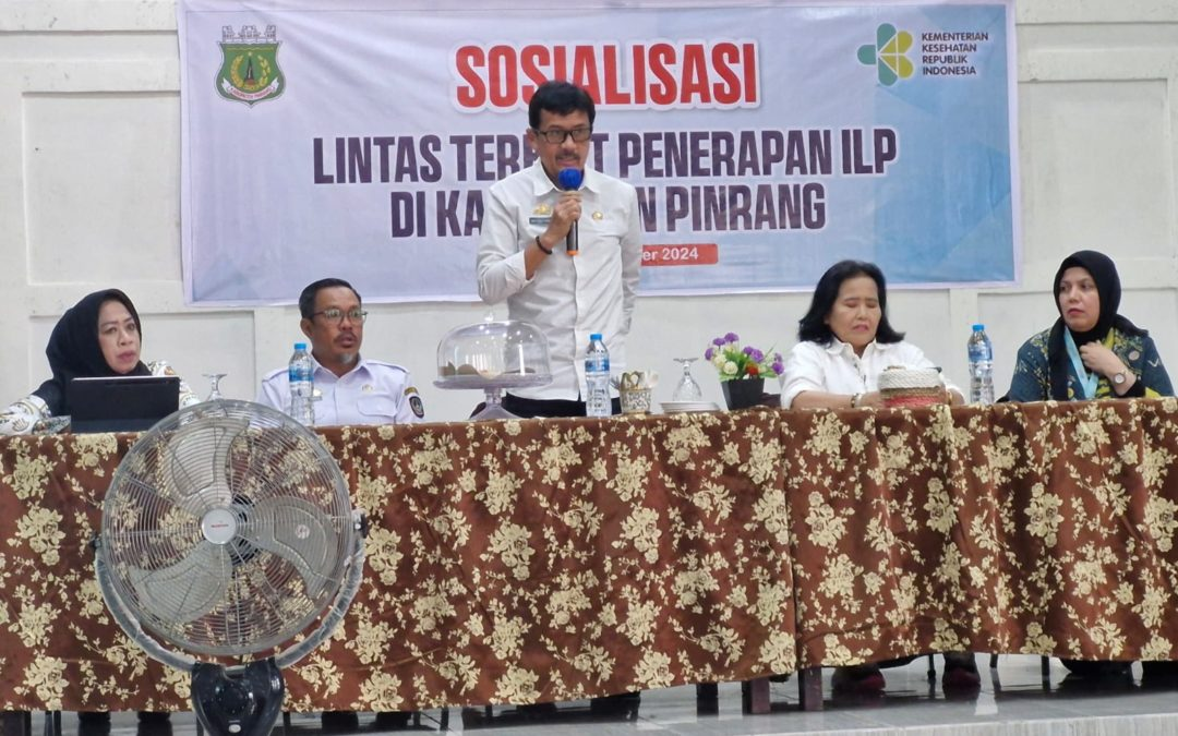 Sekda Pinrang Buka Sosialisasi Lintas Sektor Penerapan Integrated Local Program