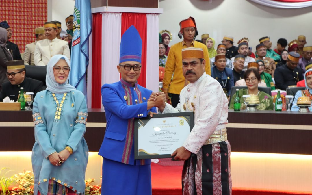 Pj.Bupati Pinrang Hadiri Sidang Paripurna DPRD Sulsel dalam Agenda Peringatan HUT Sulsel Ke-355