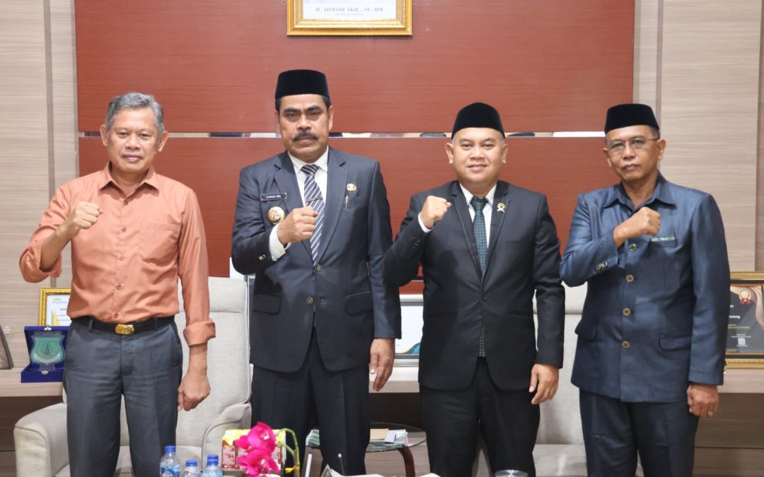 Pj. Bupati Pinrang Terima Audiensi Ketua Pengadilan Negeri Pinrang yang Akan Bertugas di Tempat Baru