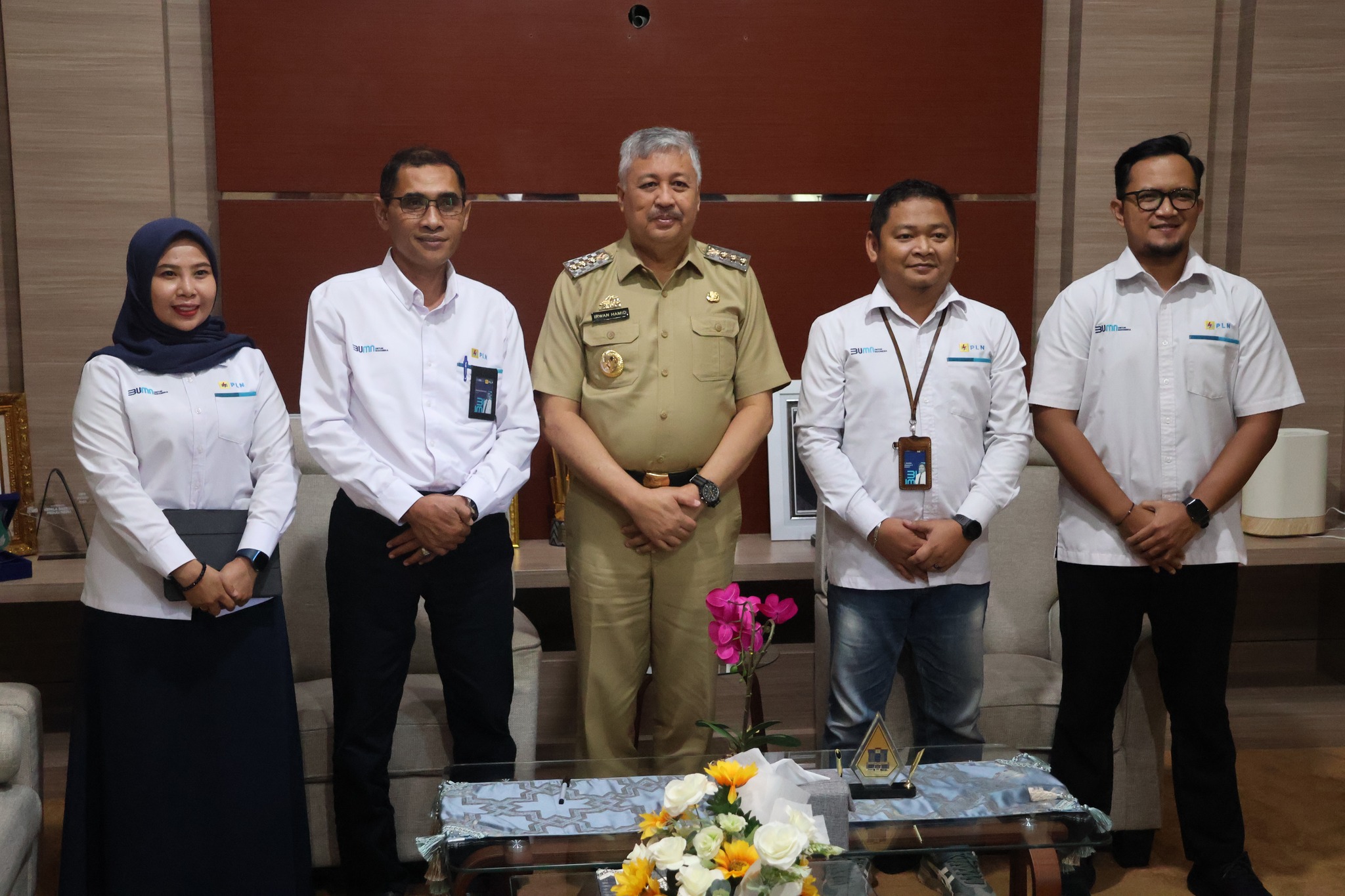 Bupati Pinrang Terima Audiensi Manager PT PLN UP3 Pinrang, Bahas Sinergi dan Dukungan untuk Program Pompanisasi