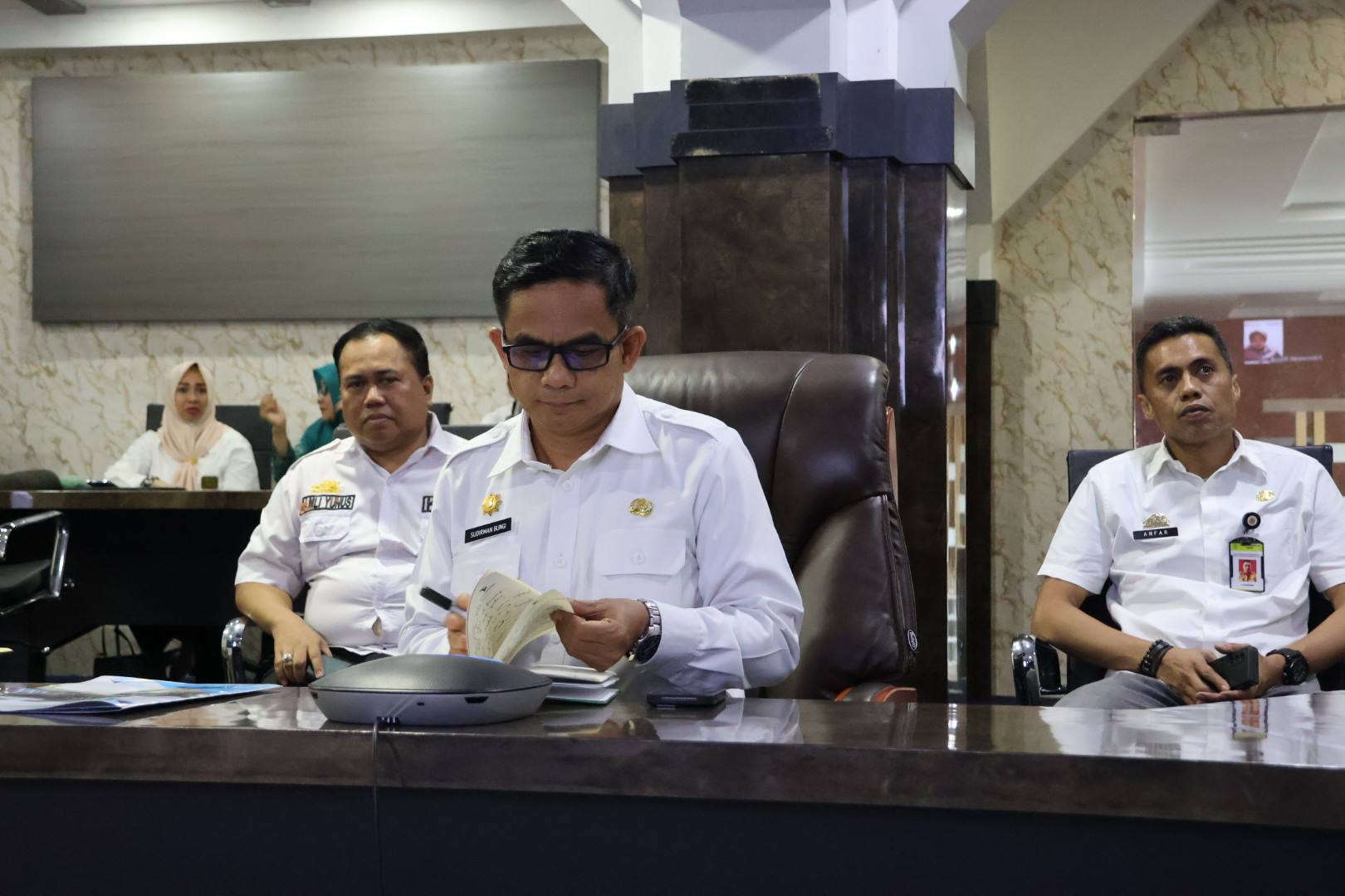 Wabup Pinrang Tegaskan Komitmen Tekan Stunting dalam Rakor Tingkat Provinsi Sulsel
