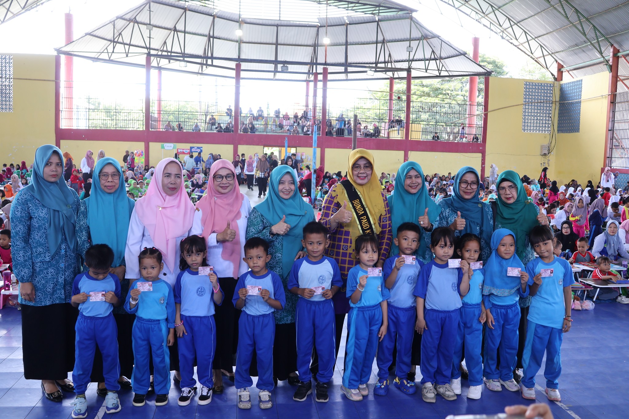 Bunda PAUD Pinrang Dorong Transisi Pendidikan yang Menyenangkan Lewat Lomba Mewarnai