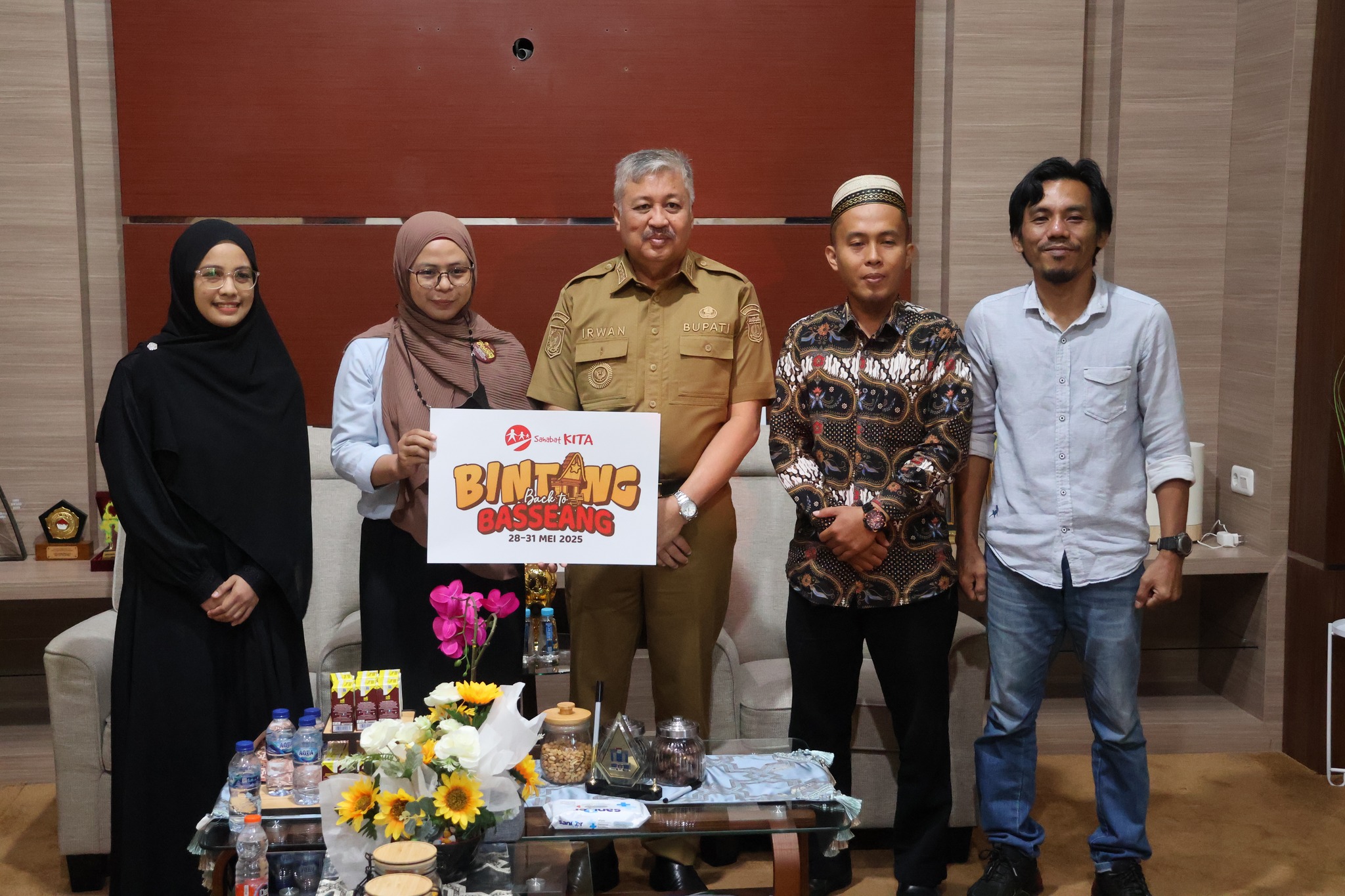 Bupati Pinrang Terima Audiensi Komunitas Sahabat Kita dan PT Pegadaian: Dorong Kolaborasi untuk Pendidikan dan Ekonomi Rakyat