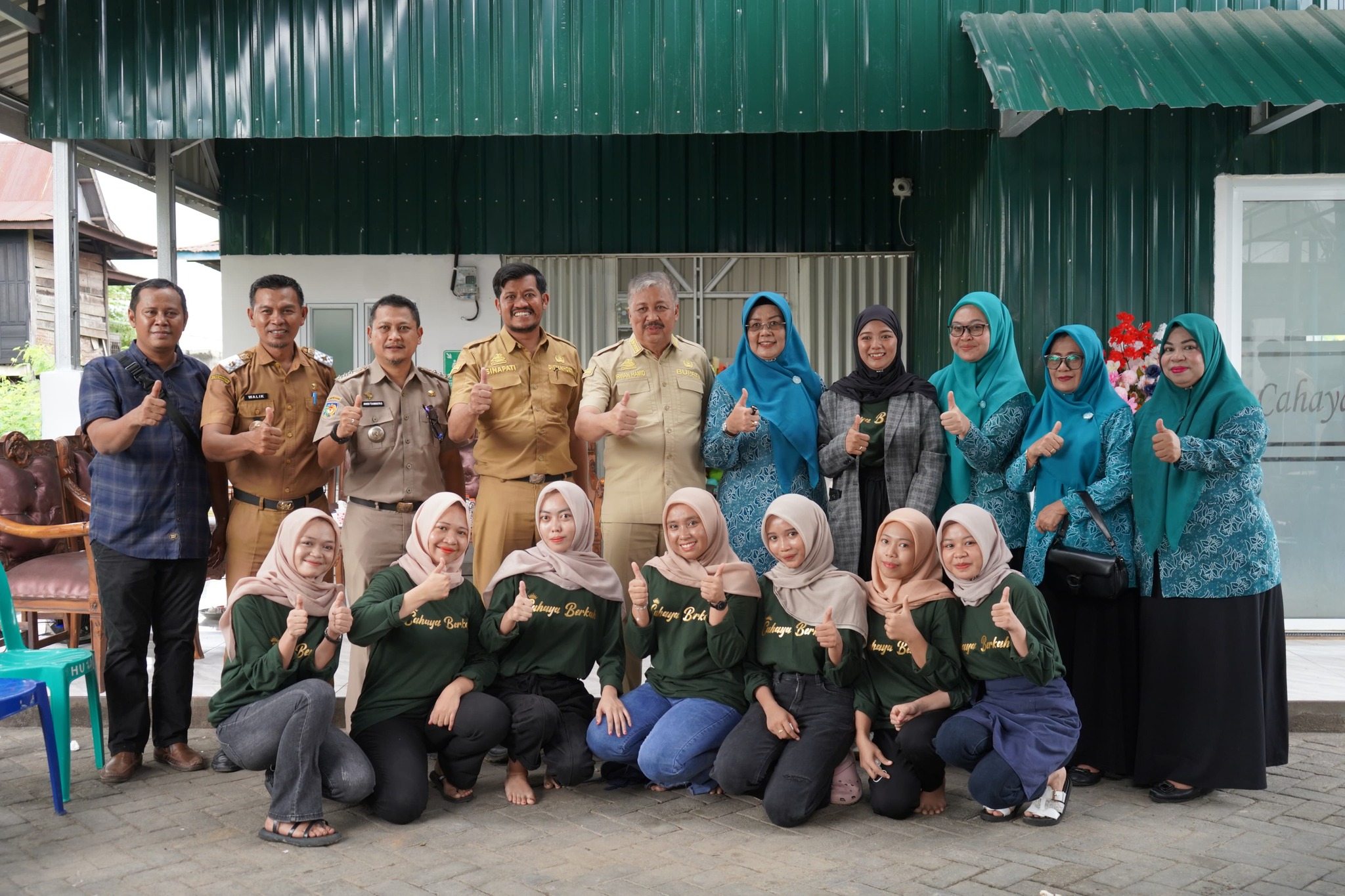 Bupati Resmikan Bangsal Pasca Panen, Dorong UMKM Pertanian Naik Kelas