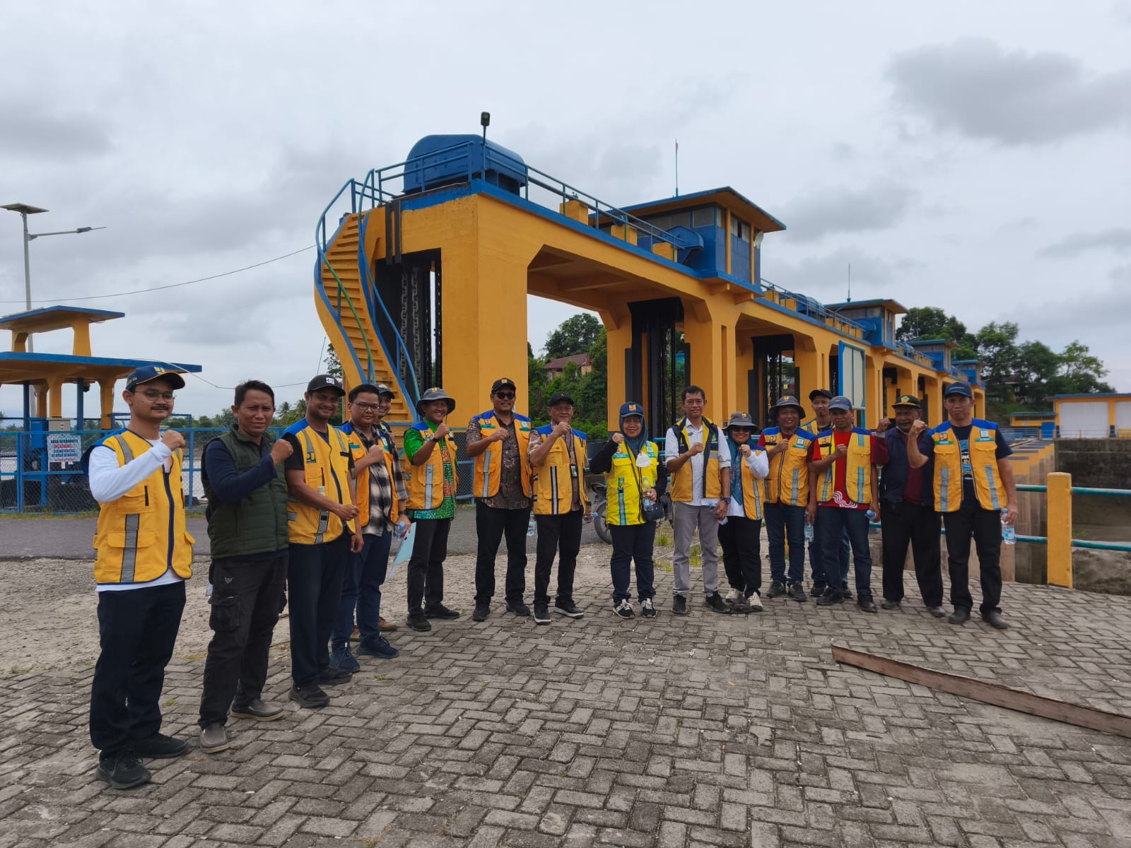 Tinjauan Kementerian PUPR dan BBWS Pompengan Terhadap Kerusakan Bendungan Benteng
