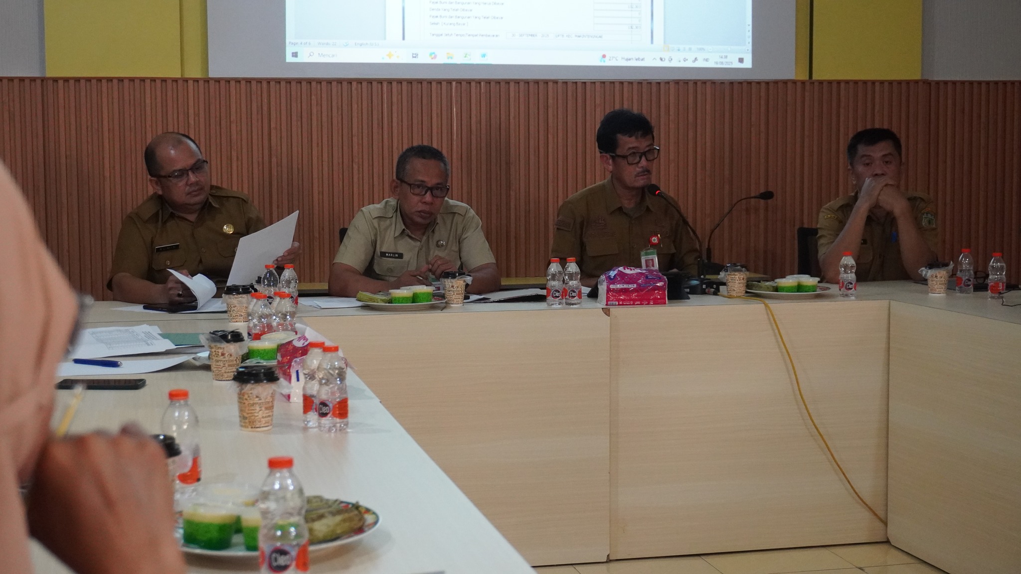 Sekda Pinrang Pimpin Rapat Optimalisasi Penerimaan PBB-P2, Tekankan Pentingnya Sosialisasi ke Masyarakat