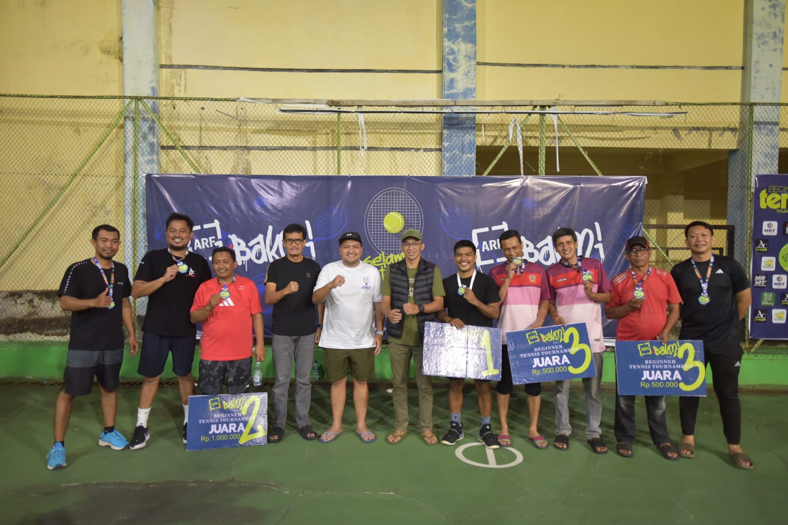 Beginner Tennis Tournament Pinrang, Wadah Pemula Asah Kemampuan
