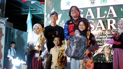 Gala Aksara Tutup Program KKN-T Literasi Unhas di Kelurahan Jaya