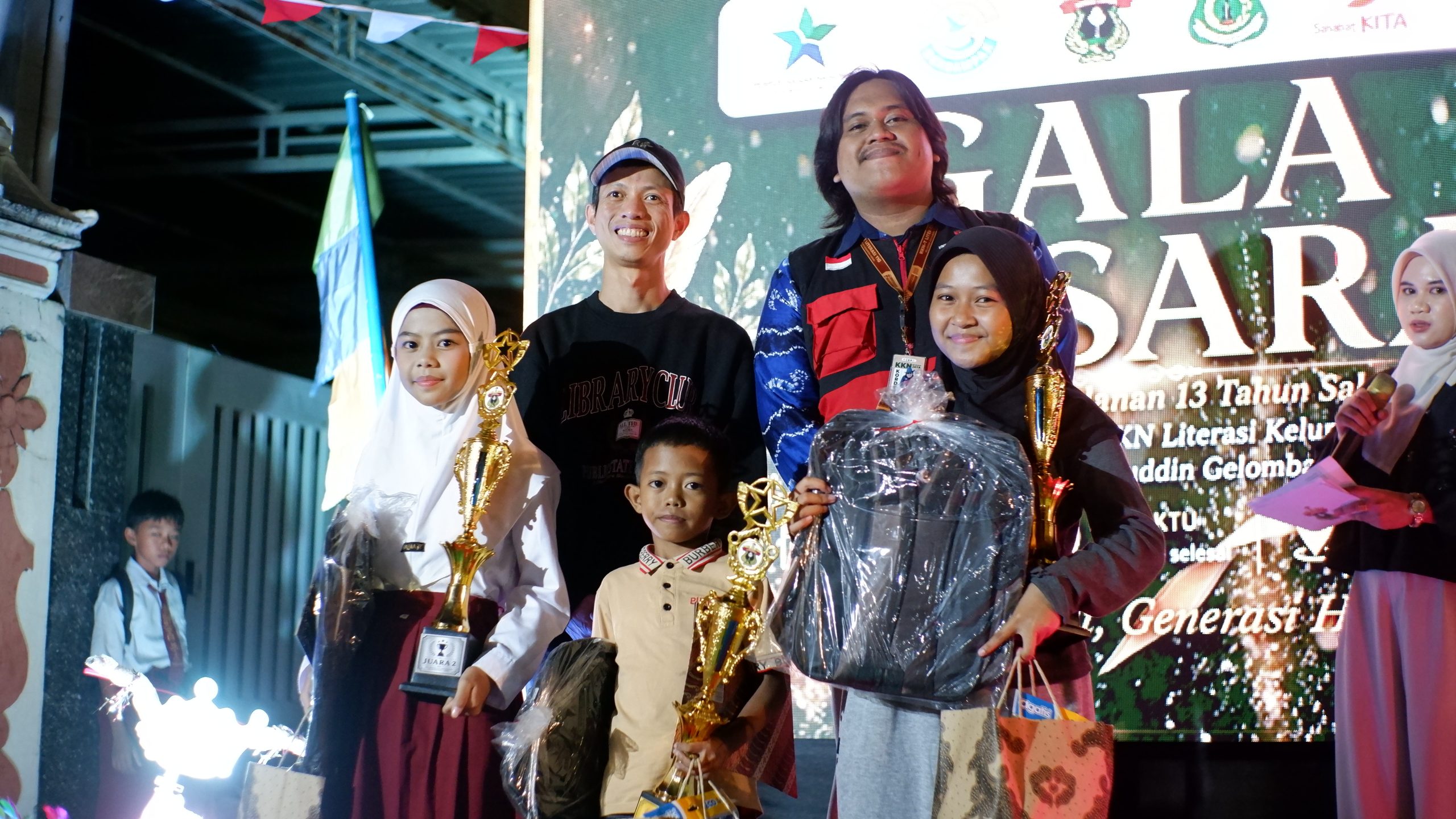 Gala Aksara Tutup Program KKN-T Literasi Unhas di Kelurahan Jaya