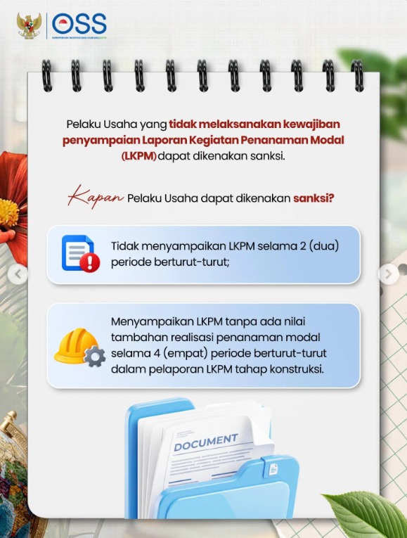 Jangan Abaikan LKPM! Sanksi Menanti bagi Pelaku Usaha yang Tidak Melaporkan Tepat Waktu