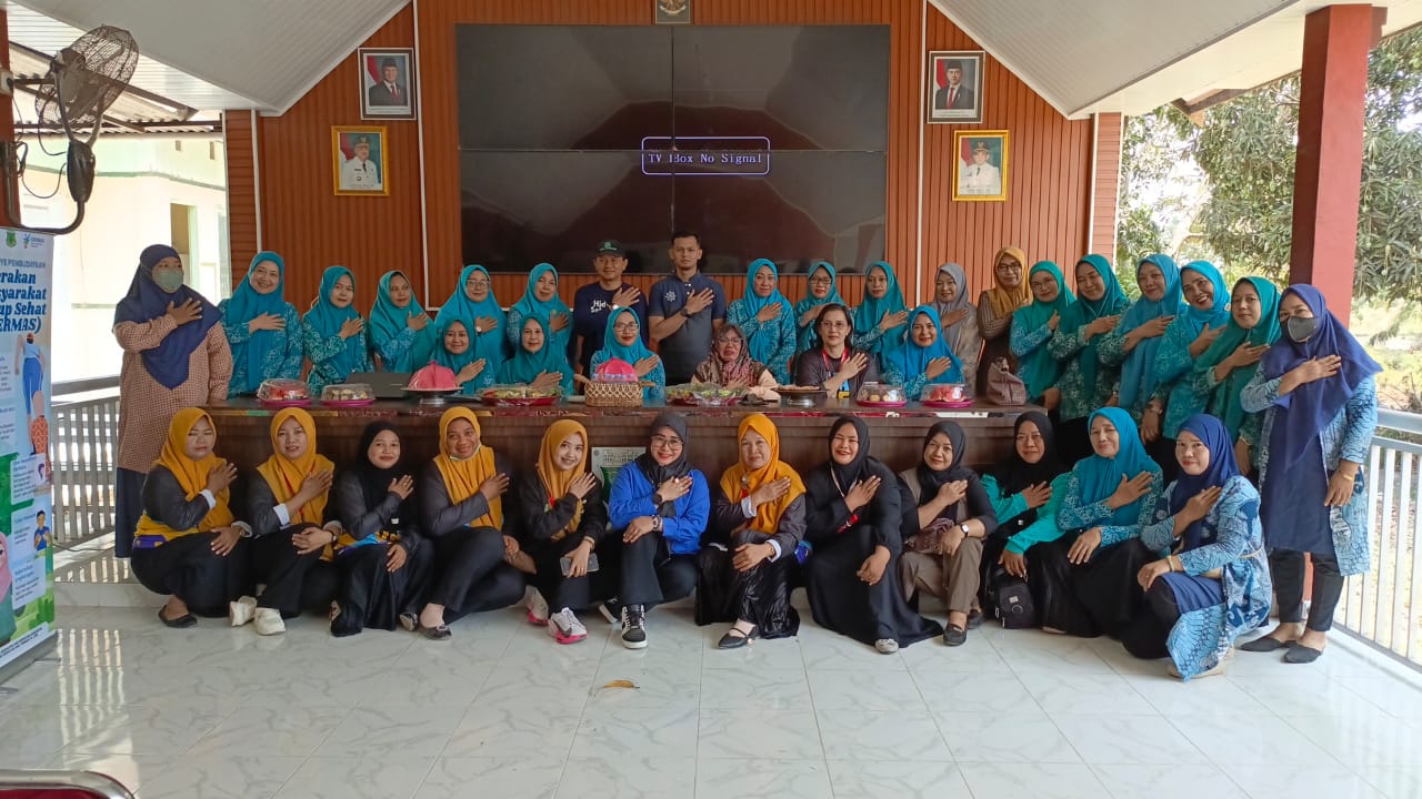 Memperkuat Budaya Sehat dari Keluarga, Timker Promkes Dinkes Pinrang Gelar Kampanye GERMAS di Mattiro Deceng