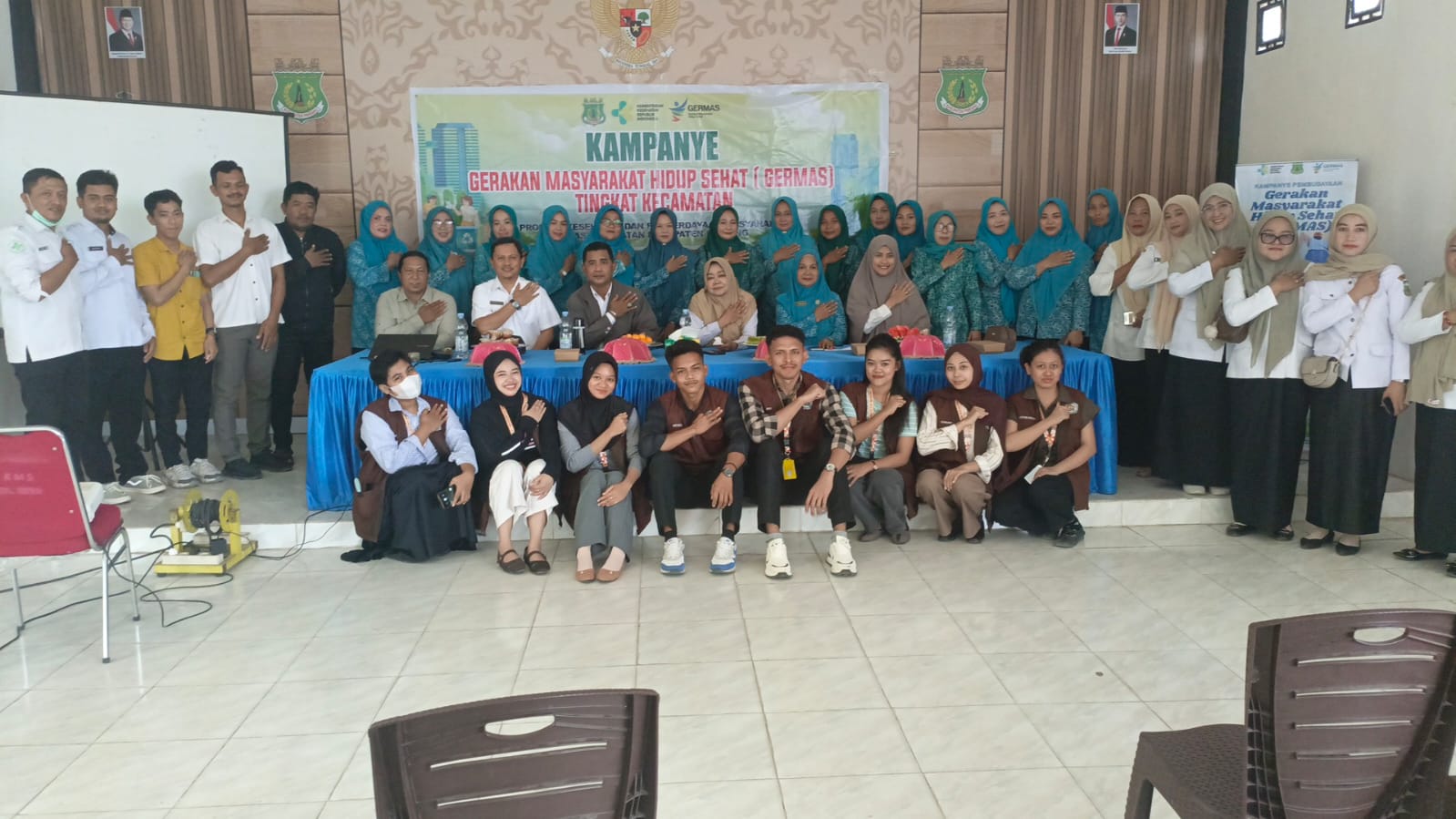 Dorong Budaya Hidup Sehat Mulai Dari Keluarga, Dinkes Pinrang Gelar Kampanye GERMAS di Kecamatan Mattiro Sompe