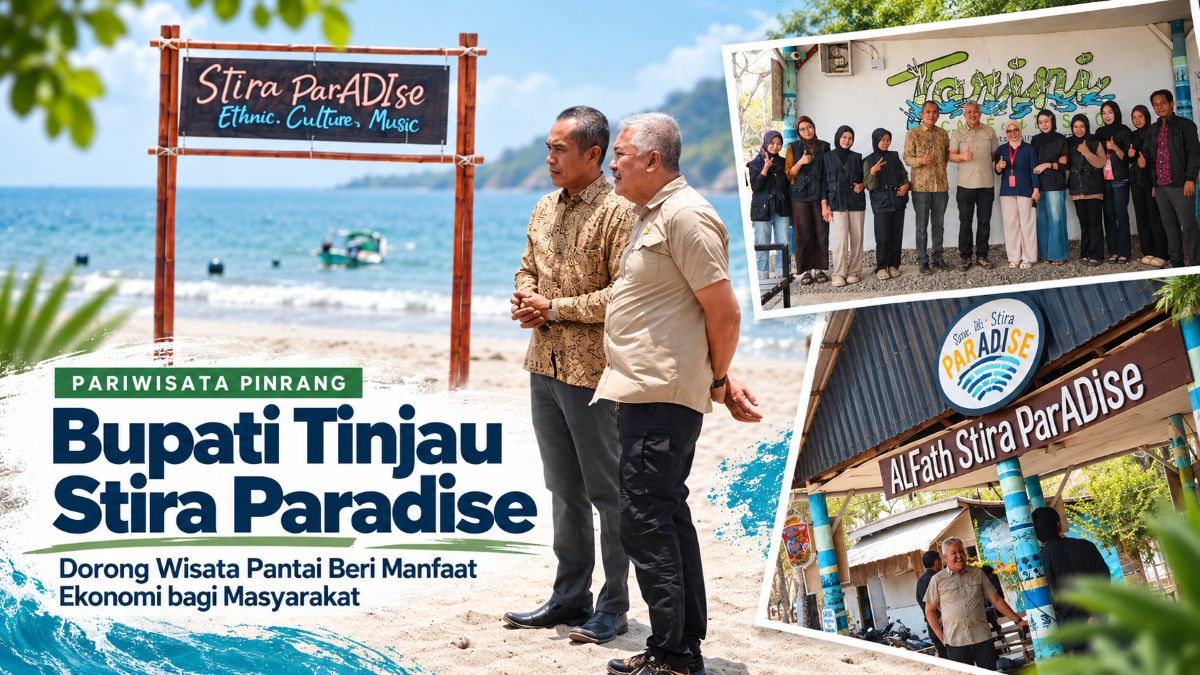 Bupati Tinjau Stira ParADIse, Dorong Wisata Pantai Beri Manfaat Ekonomi bagi Masyarakat