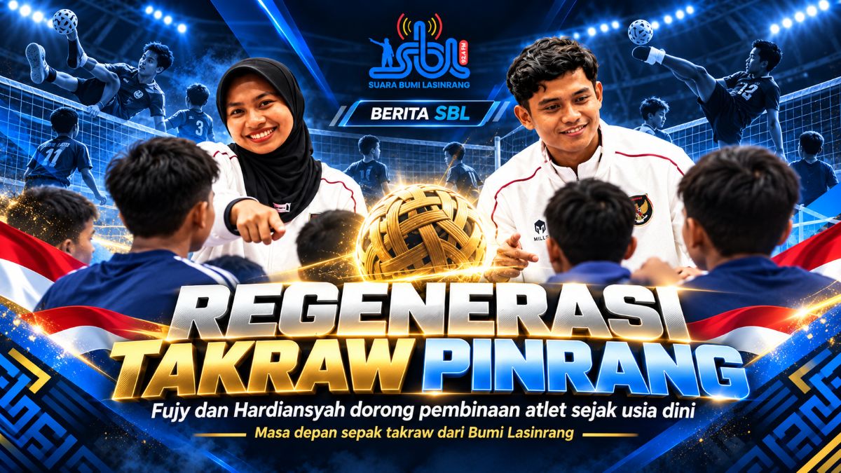 Takraw Pinrang Punya Modal Besar, Fujy dan Hardiansyah Dorong Regenerasi Atlet dari Usia Dini