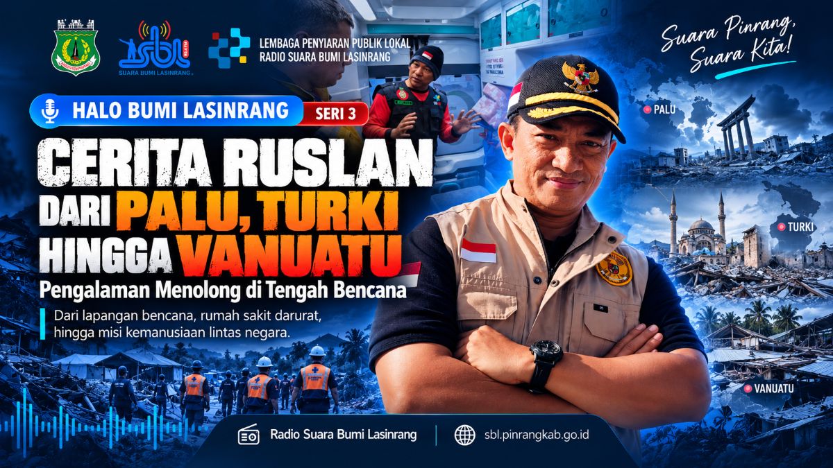 Dari Palu, Turki hingga Vanuatu: Pengalaman Ruslan Menolong di Tengah Bencana