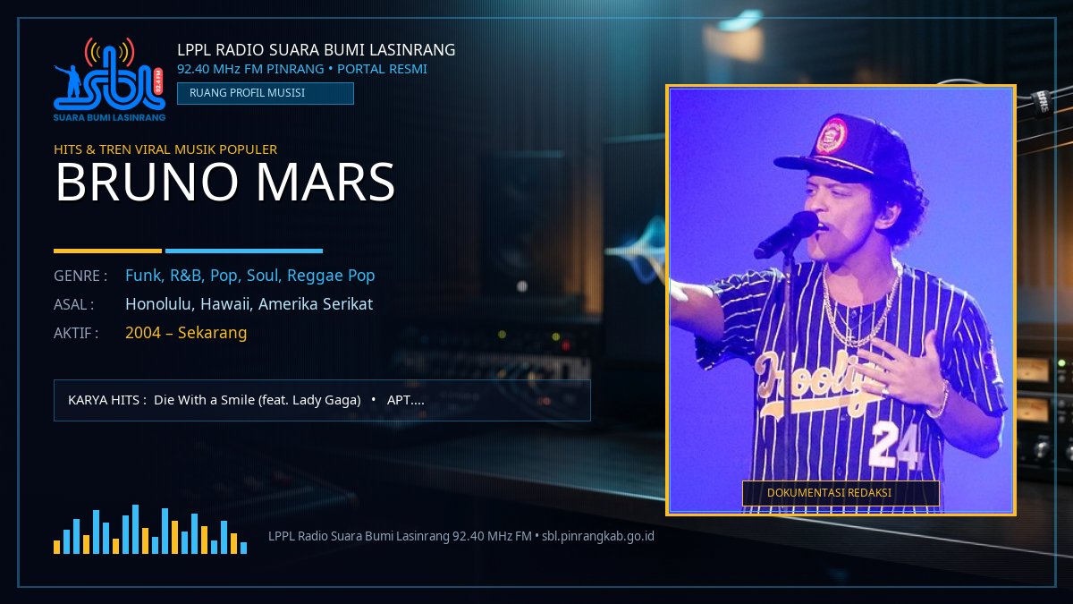 Foto Profil Bruno Mars